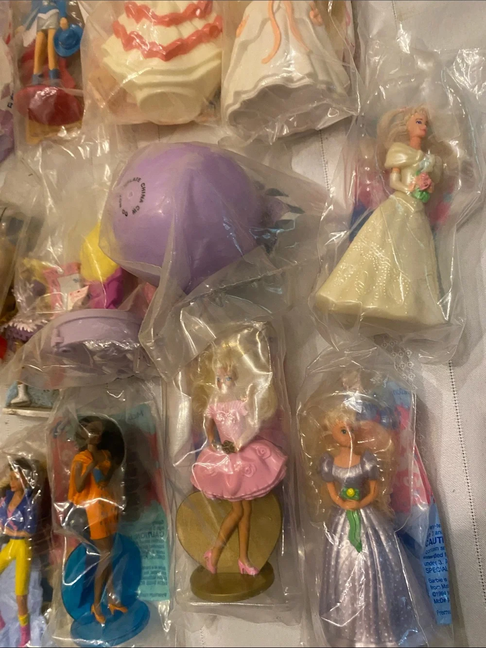 Barbie Happy Meal Toys Mint Condition
